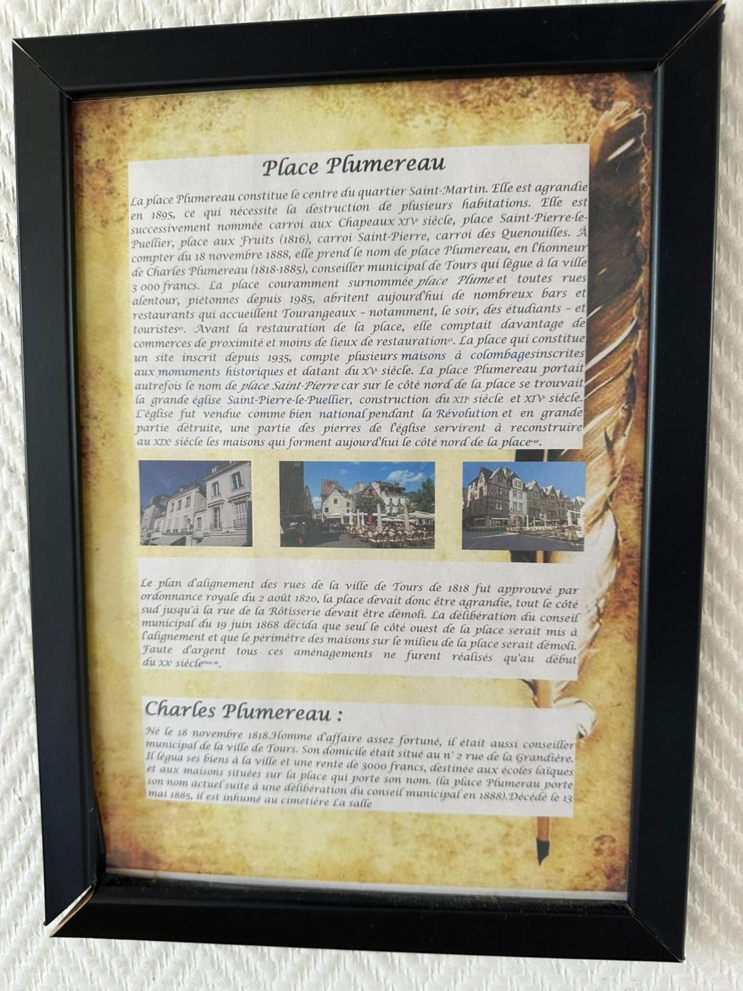 Apartment Place Plumereau De